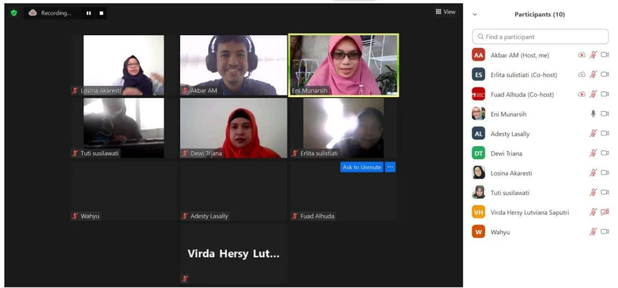 Pelaksanaan AMI Tahun 2021